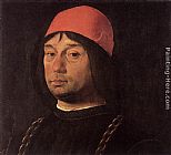 Portrait of Giovanni Bentivoglio by Lorenzo Costa